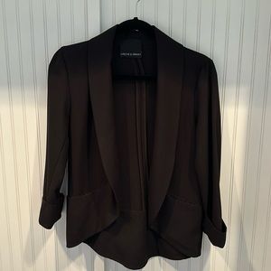 Harlow & Graham crepe blazer size smalll